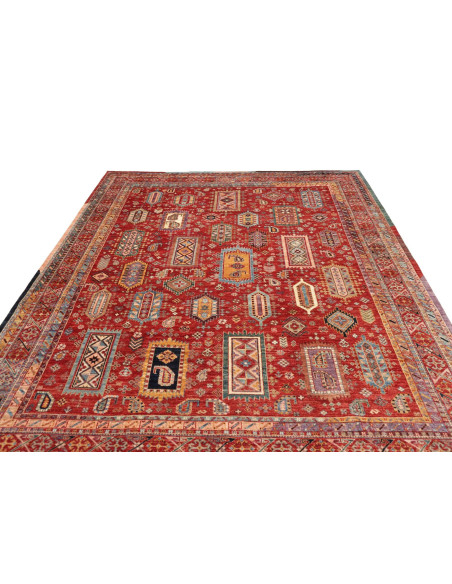 Hand Made Rug Tribal Pakistan 248x309 Red Multi