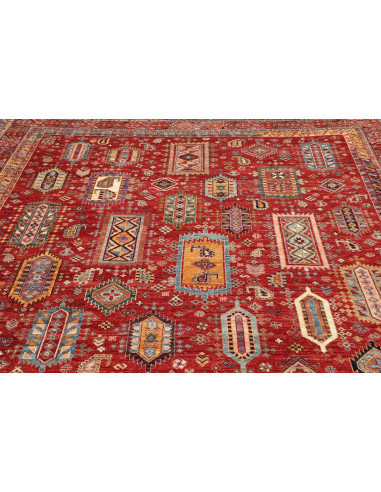 Hand Made Rug Tribal Pakistan 248x309 Red Multi