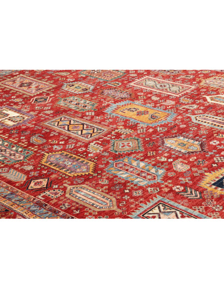 Hand Made Rug Tribal Pakistan 248x309 Red Multi
