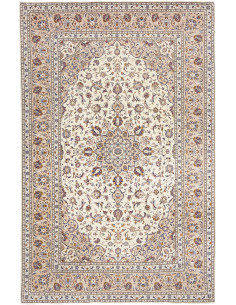 Tappeto Originale Kashan Persia 195x300 Avorio