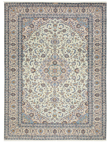 Tappeto Originale Kashan Persia 303x410 Crema B