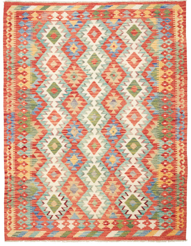 Hand Made Rug Kilim Afghanistan 171x230 Red Mul