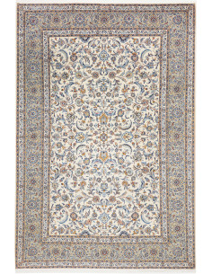 Tappeto Originale Kashan Persia 235x342 Bianco