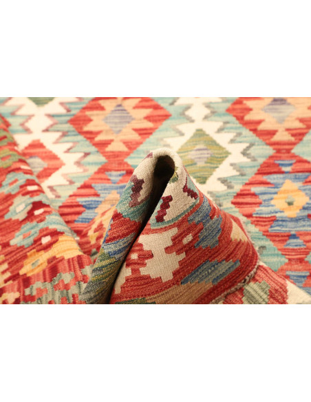 Hand Made Rug Kilim Afghanistan 171x230 Red Mul