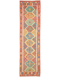 Tappeto Originale Kilim Afghanistan 78x294 Ross