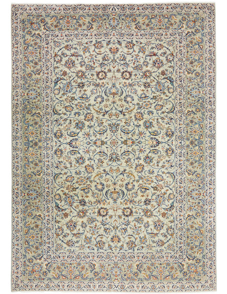 Tappeto Originale Kashan Persia 245x347 Verde S