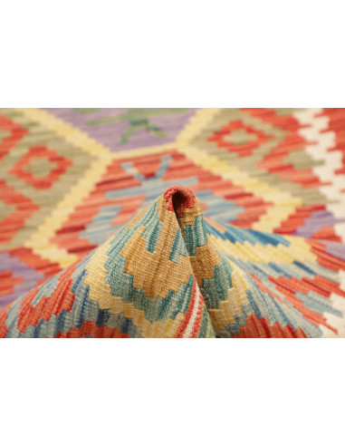 Tappeto Originale Kilim Afghanistan 78x294 Ross