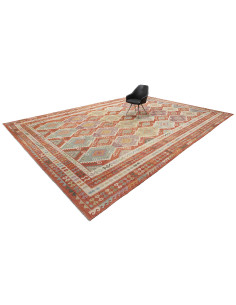 Hand Made Rug Kilim Afghanistan 410x587 Red Mul 2