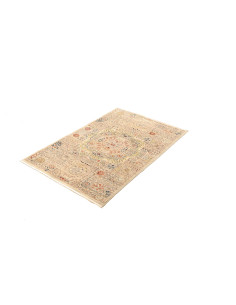 Hand Made Rug Mamlouk Pakistan 78x123 Beige Ivo 2