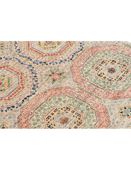 Hand Made Rug Mamlouk Pakistan 79x124 Beige Mul