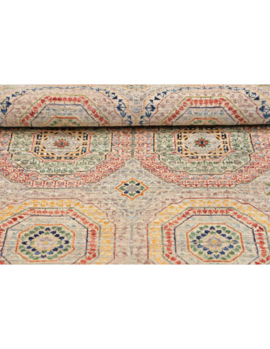 Hand Made Rug Mamlouk Pakistan 79x124 Beige Mul