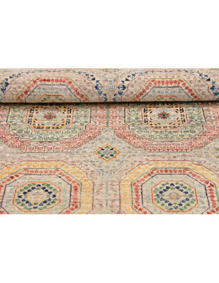 Hand Made Rug Mamlouk Pakistan 79x124 Beige Mul
