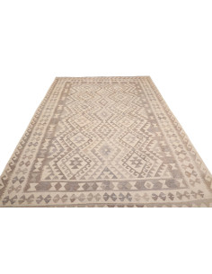 Hand Made Rug Kilim Afghanistan 197x291 Beige I 2