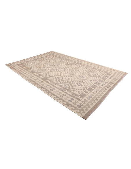 Hand Made Rug Kilim Afghanistan 197x291 Beige I