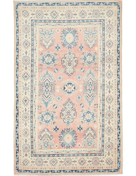 Kazak 95x155 Cm Kazak Afghanistan Lana Cardata A Mano Cotone