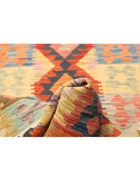 Hand Made Rug Kilim Afghanistan 78x286 Multicol