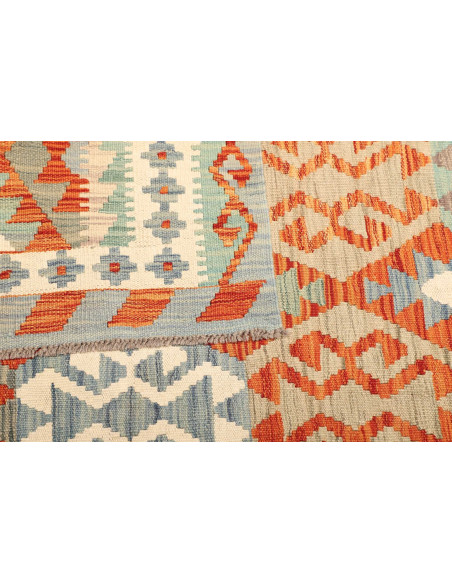 Hand Made Rug Kilim Afghanistan 164x240 Orange