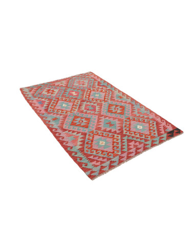 Hand Made Rug Kilim Afghanistan 103x154 Red Tur