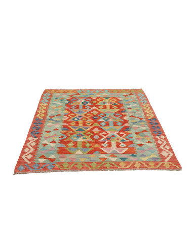 Hand Made Rug Kilim Afghanistan 128x167 Red Lig