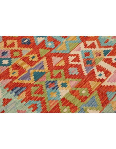Hand Made Rug Kilim Afghanistan 128x167 Red Lig