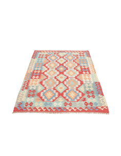 Hand Made Rug Kilim Afghanistan 109x168 Red Lig 2