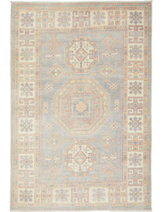 Kazak 118x176 Cm Kazak Afghanistan Hand-carded Wool