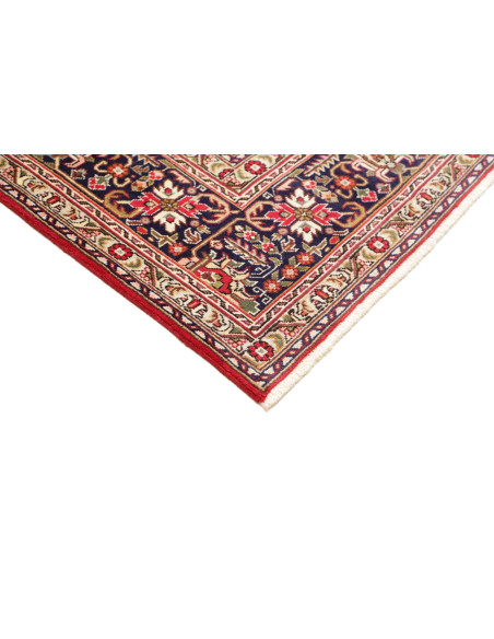 Hand Made Rug Tabriz Persia 200x300 Red Ivory