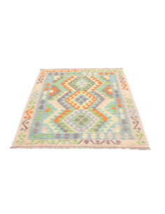 Hand Made Rug Kilim Afghanistan 108x155 Light B 2