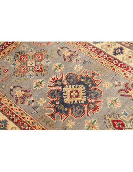 Tappeto Originale Kazak Pakistan 96x147 Grigio