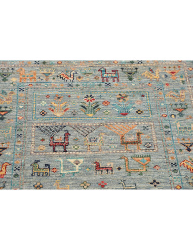 Tappeto Originale Rubin Pakistan 80x125 Azzurro