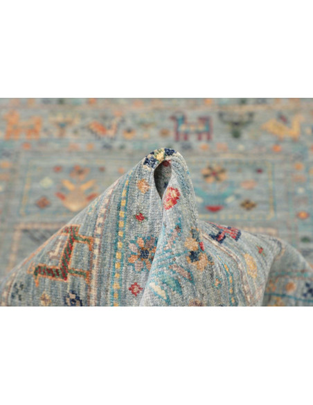 Tappeto Originale Rubin Pakistan 80x125 Azzurro