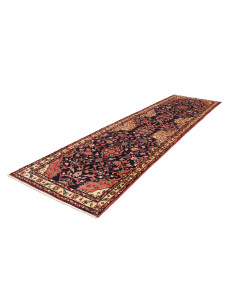 Tappeto Originale Hamadan Persia 122x443 Blu Sc 2