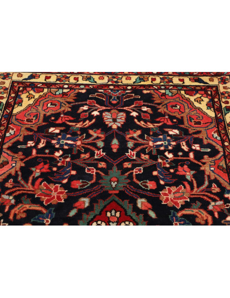 Tappeto Originale Hamadan Persia 122x443 Blu Sc