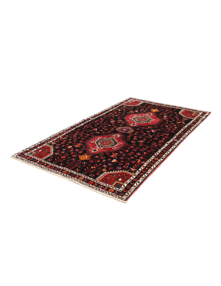 Tappeto Originale Hamadan Persia 136x227 Nero R