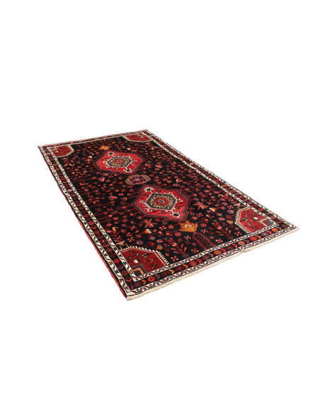 Tappeto Originale Hamadan Persia 136x227 Nero R