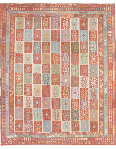 Hand Made Rug Kilim Afghanistan 413x495 Red Lig