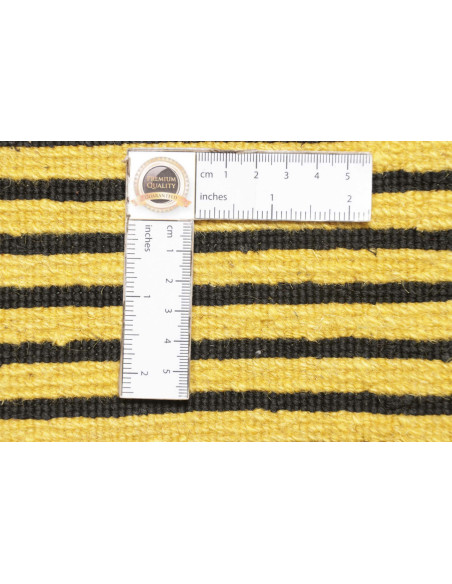 Hand Made Rug Kathmandu Nepal 90x160 Mustard Ye