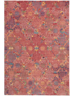 Hand Made Rug Floralia Pakistan 204x296 Red Mul