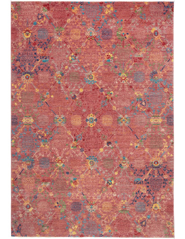 Hand Made Rug Floralia Pakistan 204x296 Red Mul
