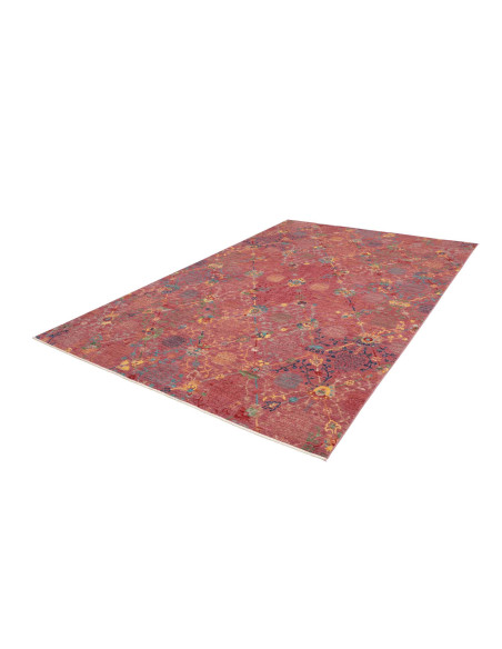 Hand Made Rug Floralia Pakistan 204x296 Red Mul