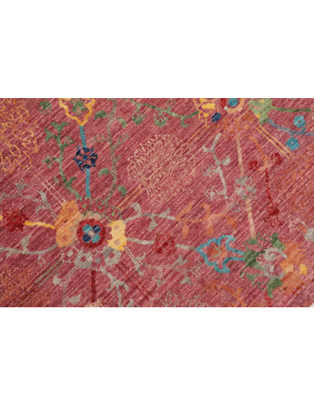 Tappeto Originale Floralia Pakistan 204x296 Ros