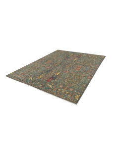 Hand Made Rug Floralia Pakistan 202x249 Petrol 2