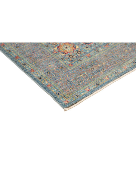 Hand Made Rug Kairo Pakistan 124x190 Light Blue