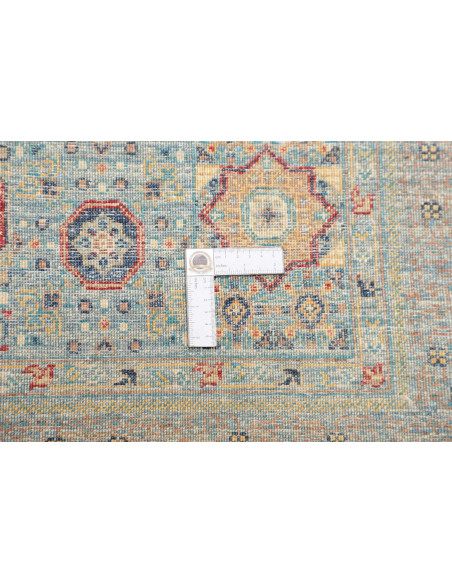 Hand Made Rug Kairo Pakistan 124x190 Light Blue