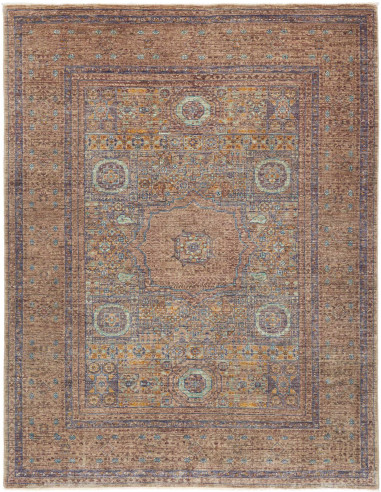 Hand Made Rug Kairo Pakistan 151x198 Rust Light
