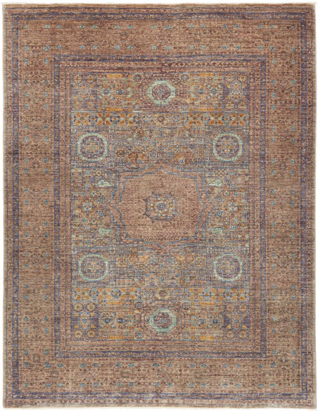 Hand Made Rug Kairo Pakistan 151x198 Rust Light