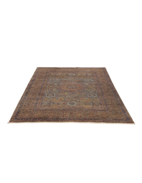 Hand Made Rug Kairo Pakistan 151x198 Rust Light