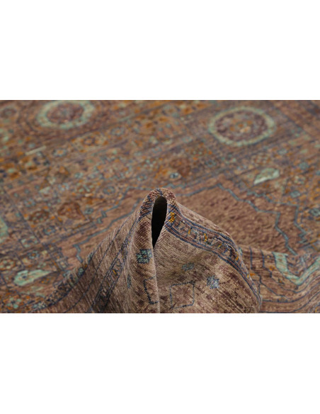 Hand Made Rug Kairo Pakistan 151x198 Rust Light