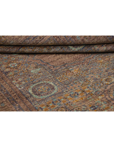 Hand Made Rug Kairo Pakistan 151x198 Rust Light