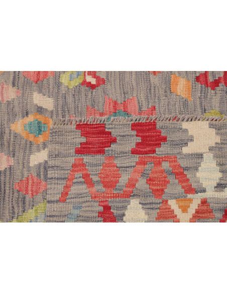 Hand Made Rug Kilim Afghanistan 154x193 Grey Mu